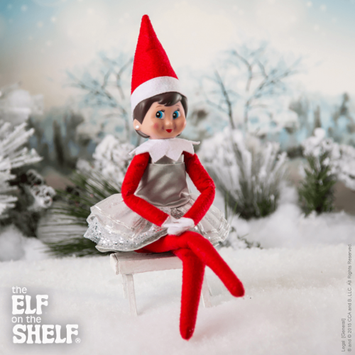 All Dressed Up The Elf on the Shelf